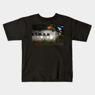 Old Stucco Barn Kids T-Shirt